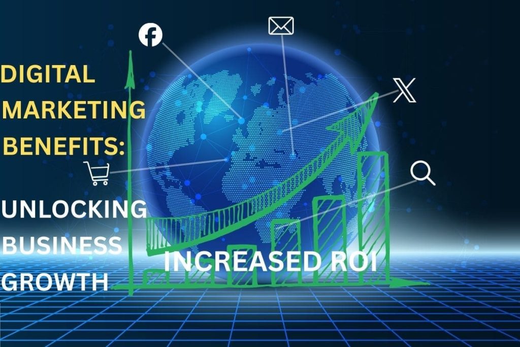 An image showcasing digital marketing benefits