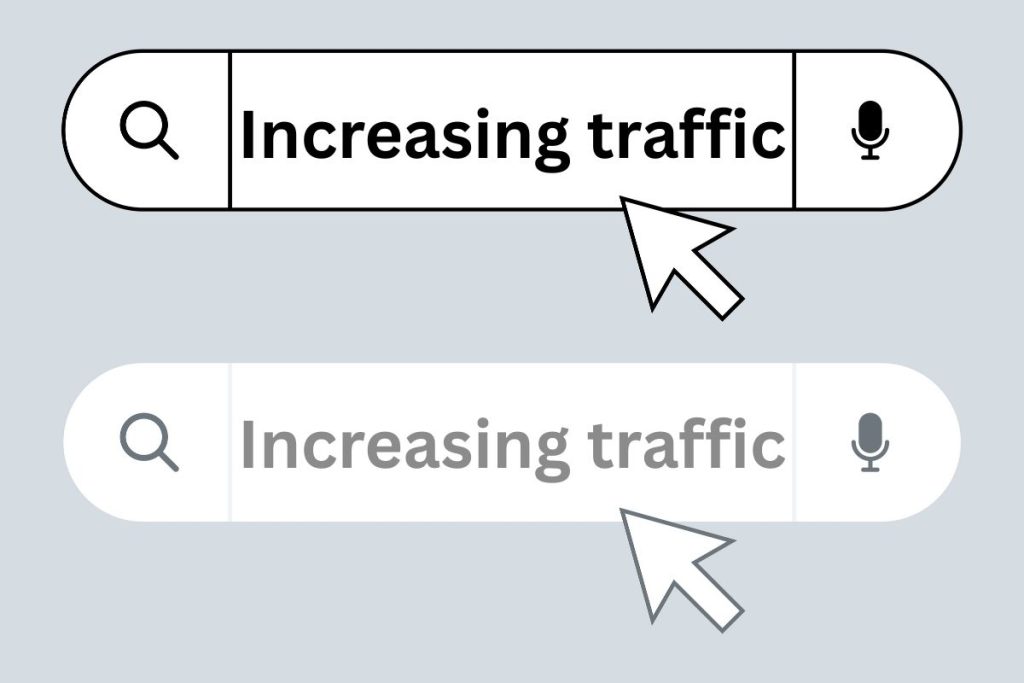 Searching how to increase website traffic